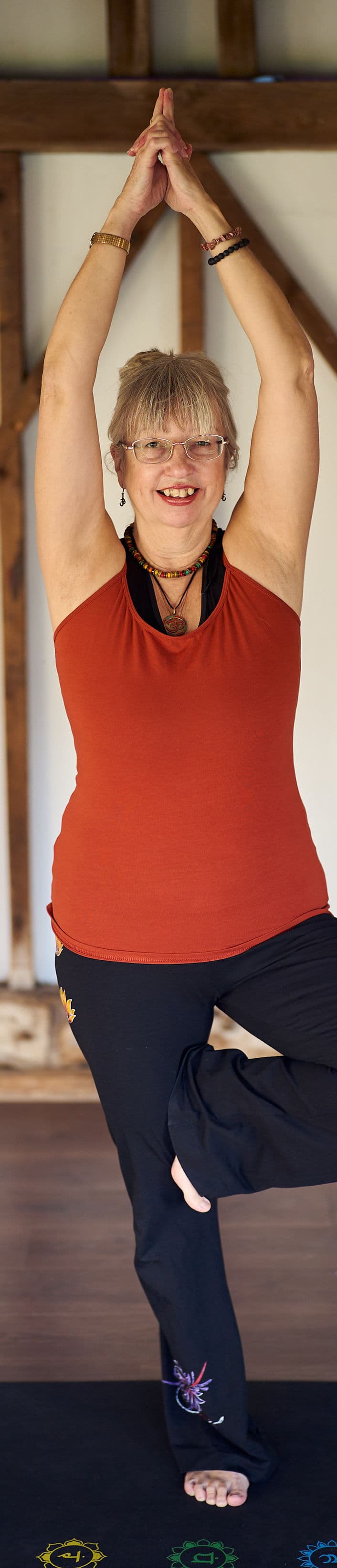 Mary, founder of Body and Soul Yoga